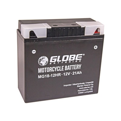 Globe Geeliakku 12V 21AH 183X79X171 -/+ 310A (EN)