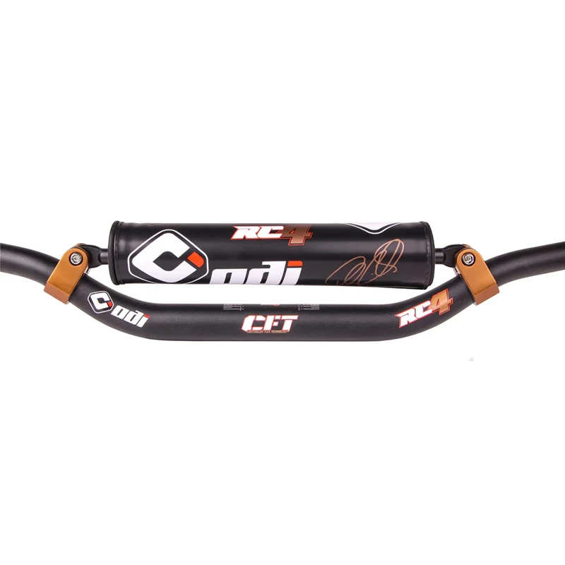 ODI "CFT" Podium 1-1/8" MX HANDLEBARS RC4 Signature Black