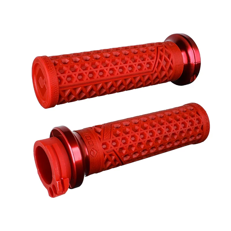 ODI Street Grips V-TWIN Lock-On VANS Signature-HD Cable Dark Red/Red