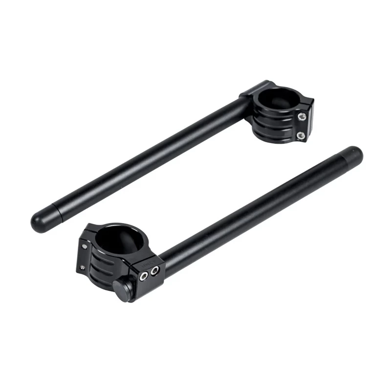 Ohjaustangon Clip-on Black Aluminum 22mm (7/8") 37mm (1set)