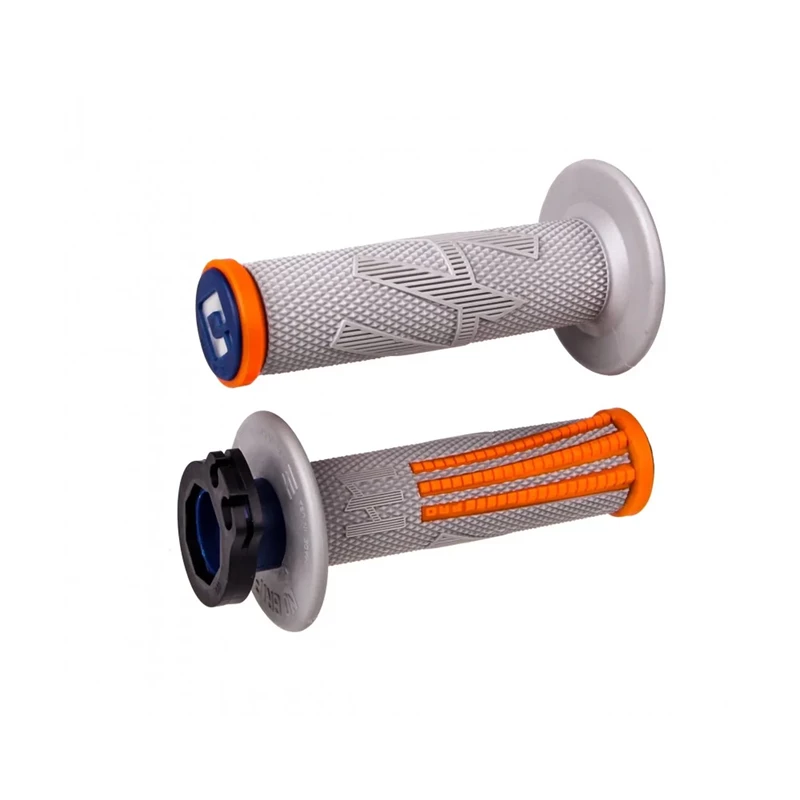 ODI EMIG PRO V2 Lock-On Grip Grey / Orange