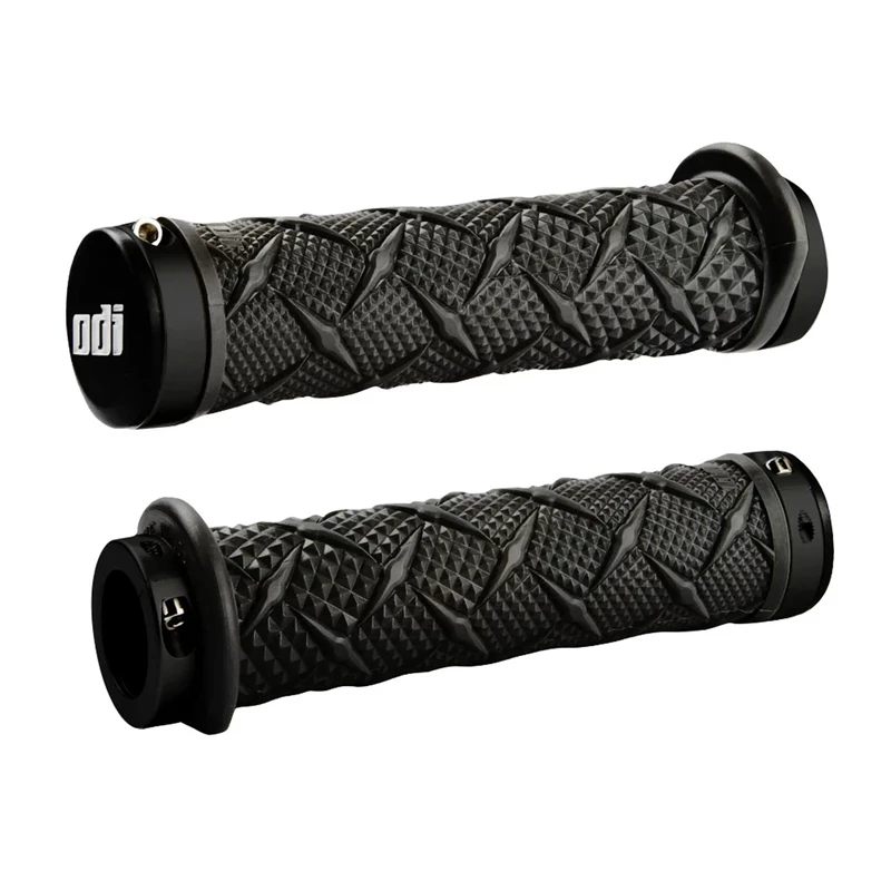 ODI WATERCRAFT DUAL LOCK-ON GRIPS X-Treme 130mm: Small Flange Graphite w/Black C