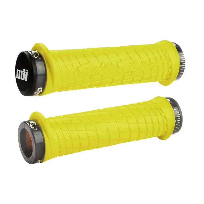 ODI Troy Lee Designs Signature Series Brt Yellow W/Grey