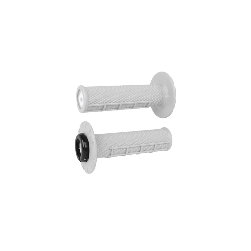 ODI Half-Waffle V2.1 ATV MX Grip 125mm Pro-Soft White/Black