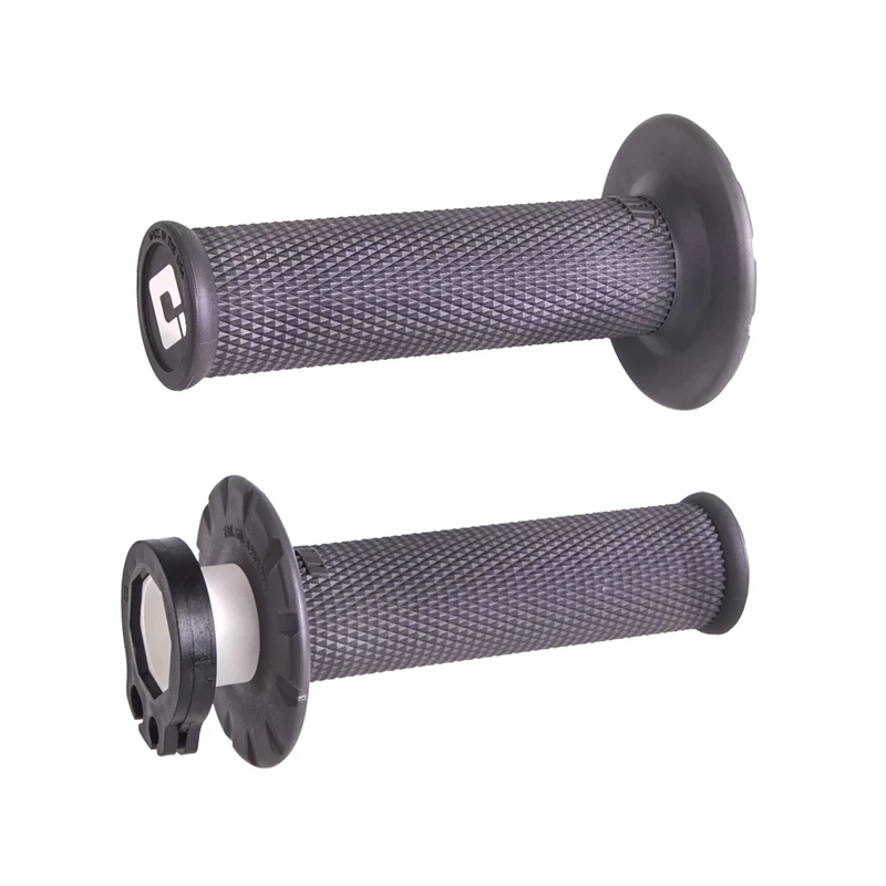 ODI No-Waffle MX V2 Lock-On Grip Graphite