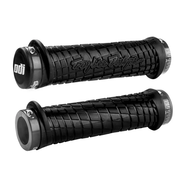 ODI LOCK-ON Grips Troy Lee Designs Signature Series Black W/Graphite