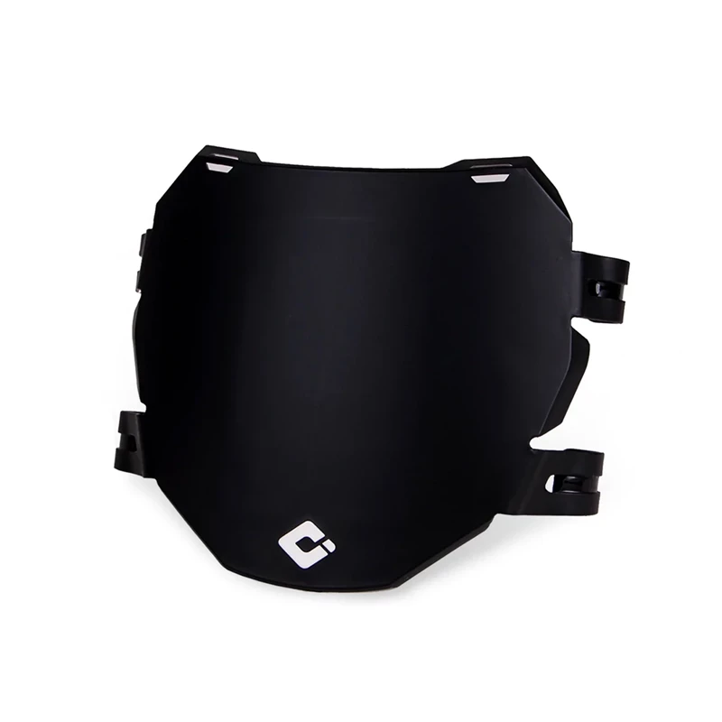 ODI DH E-MTB Number Plate for use with Triple-Crown Forks - Black