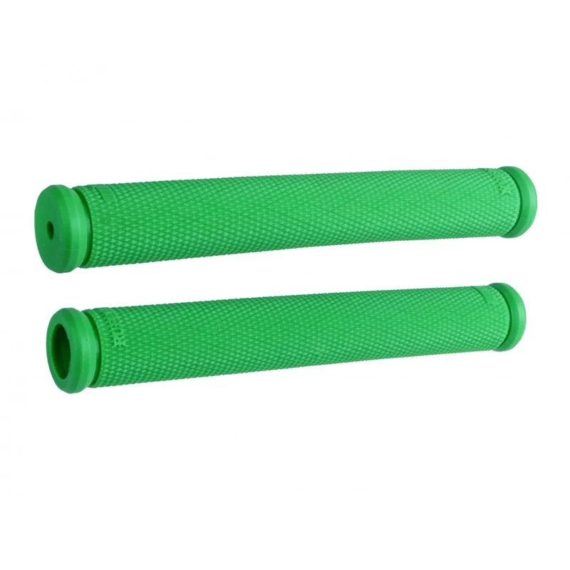ODI SNOWMOBILE GRIPS Snow Ruffian 8" Single-Ply Grips FLO- Green