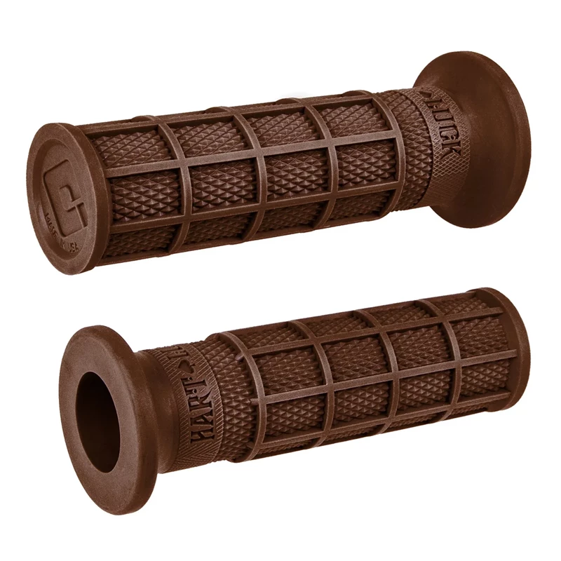 ODI Street V-Twin HART-LUCK Full-Waffle Grip Brown