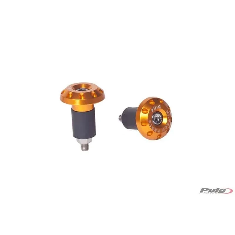 Puig Bar Ends Aluminium Race Universal C/Gold 13-18mm