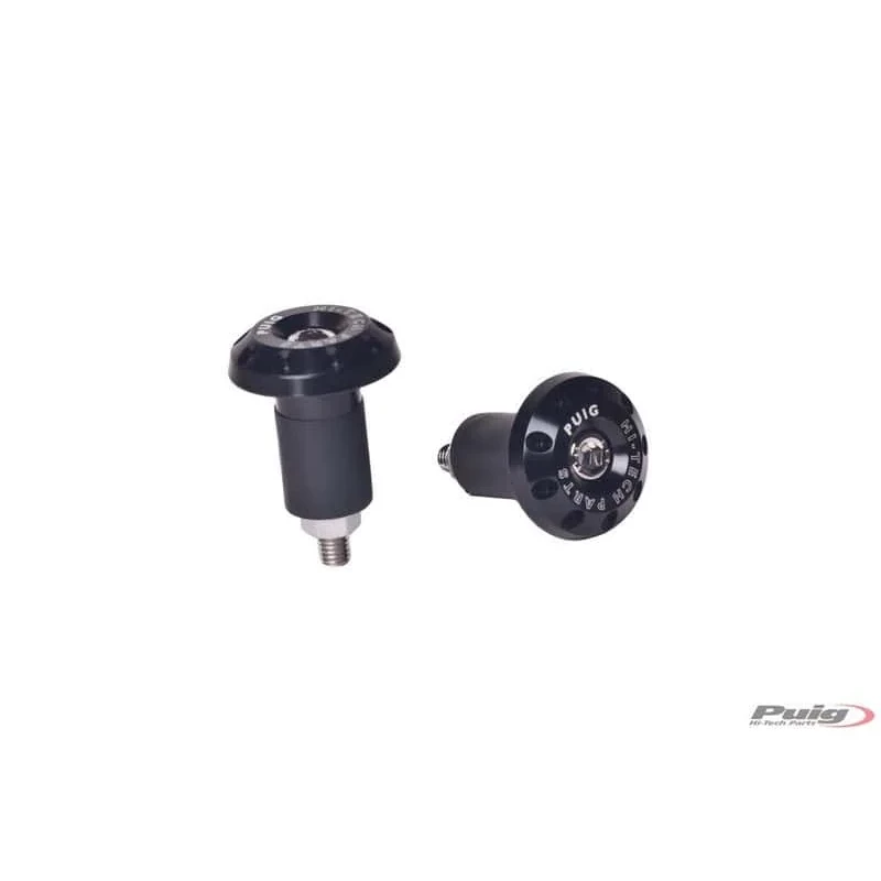 Puig Bar Ends Aluminium Race Universal C/Black 13-18mm