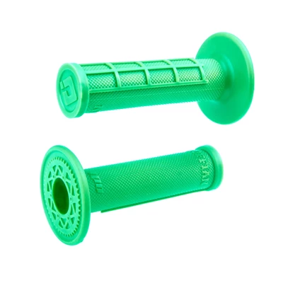 ODI Glue-On Grip Half-Waffle MX Single-Ply (Ruffian) FLO-Green
