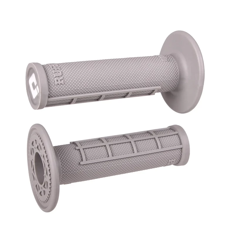 ODI Glue-On Grip Half-Waffle MX Single-Ply (Ruffian) Grey-Soft