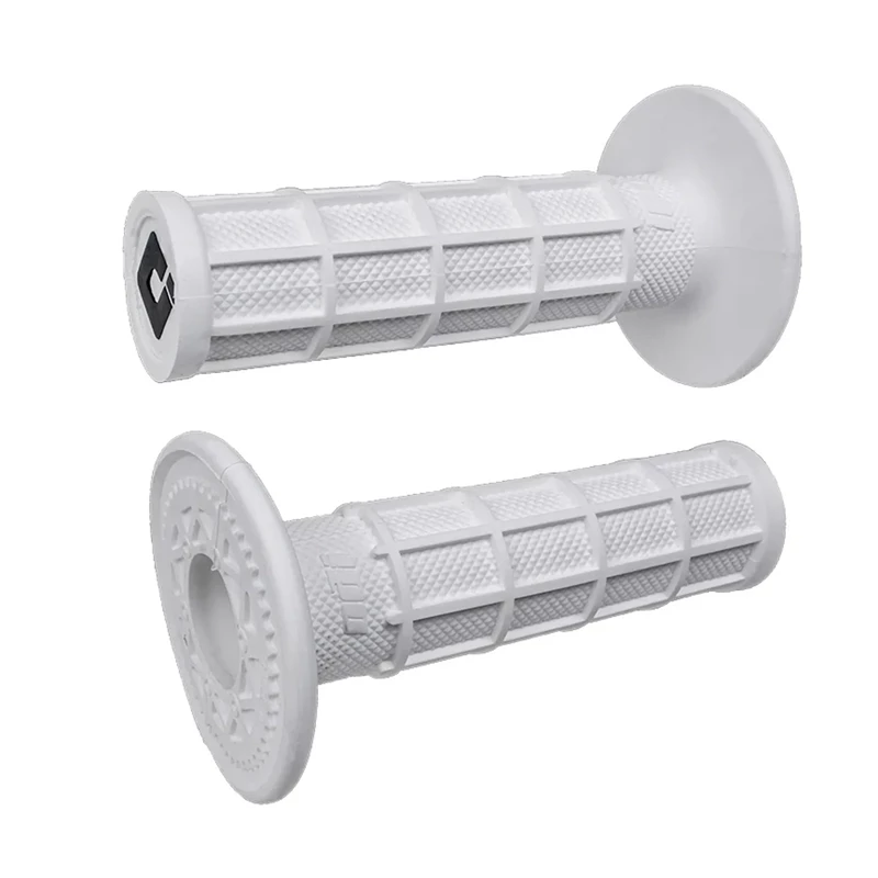 ODI Glue-On Grip Full-Waffle MX Single-Ply (Ruffian) White (Pro Soft)