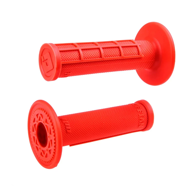 ODI Glue-On Grip Half-Waffle MX Single-Ply (Ruffian) FLO-Orange