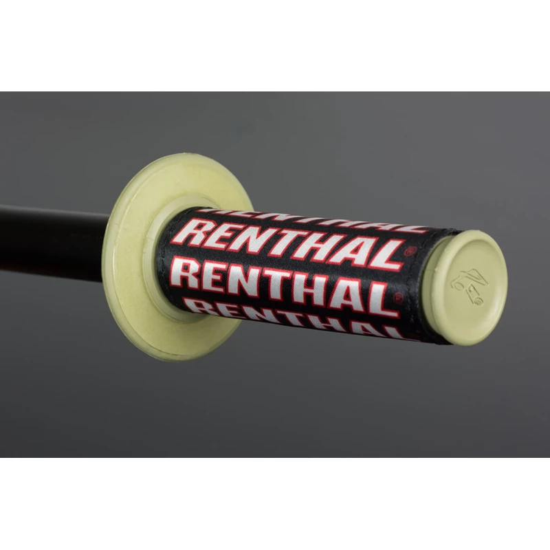 Renthal Clean Grips Musta/Punainen (2pcs)
