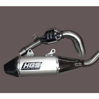 HGS Täysputkisto 4T new design KTM450SX-F FC450 MC450F 23-.. Grey Carbon