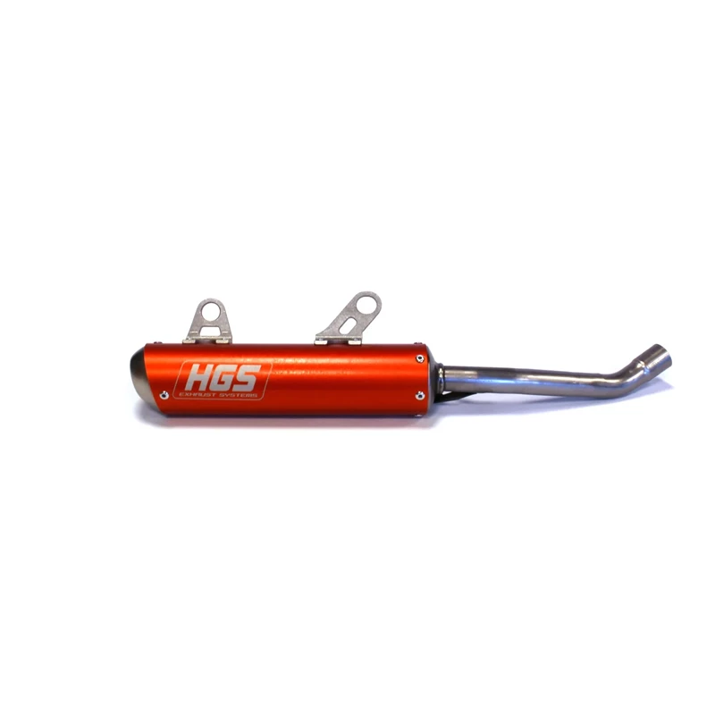 HGS Silencer 2T Red Steel KTM SX65 TC65 MC65 24-..