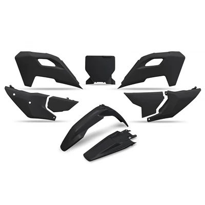 UFO Muovisarja 5-osainen Musta HVA TC/FC 125-450 23-