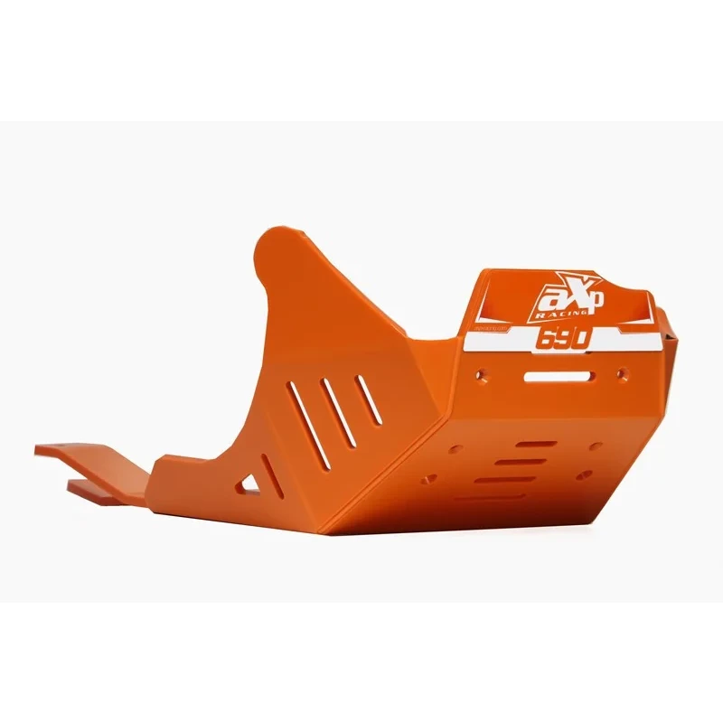 AXP Adventure Skid Plate HDPE 8mm Orange KTM 690 ENDURO R / 690SMC R 09-26