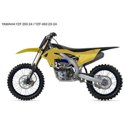 UFO Plastic kit 6-parts YZ250F 24-.. YZ450F 23-.. Gold/Black