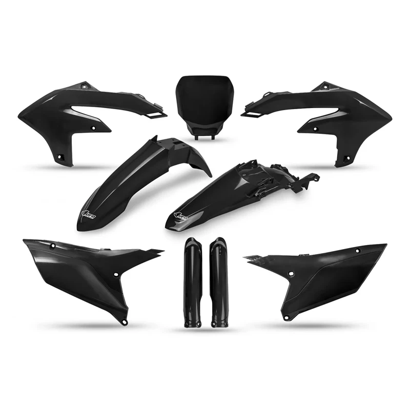 UFO Plastic kit 6-parts YZ250F 24-.. YZ450F 23-.. Black