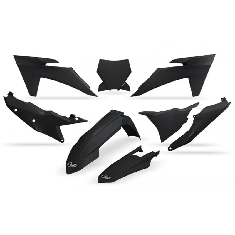 UFO Muovisarja 5-osainen Musta 001 KTM SX/SXF125-450 23-24