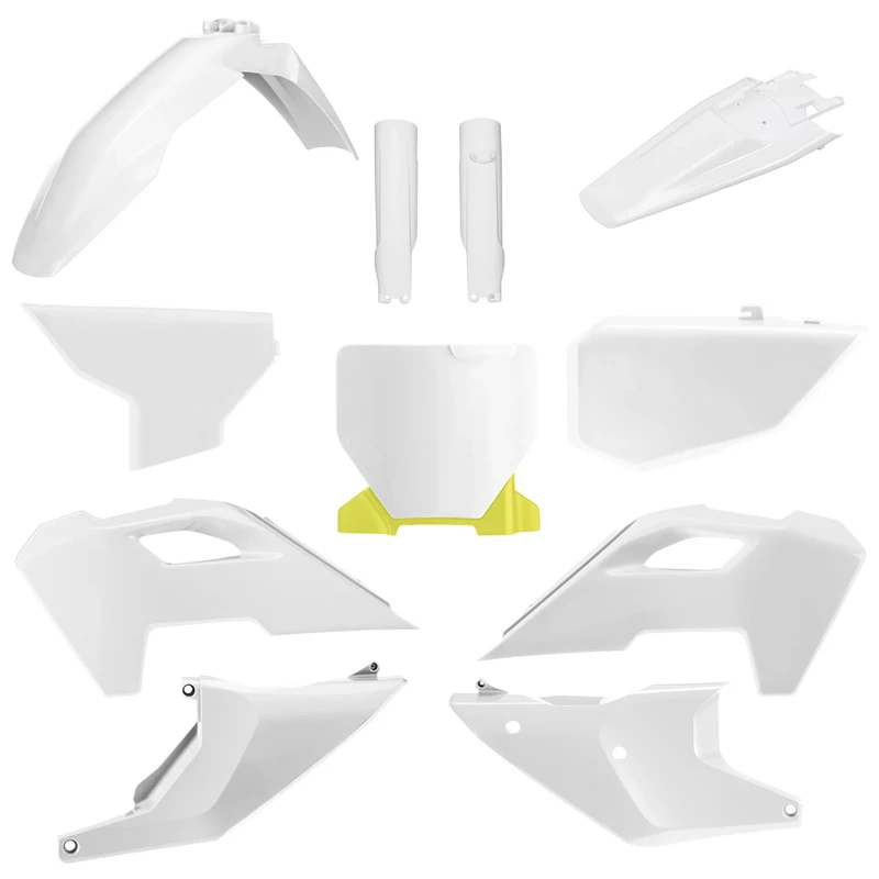 Polisport MX Full Plastic Kit TC/FC 23-24 White