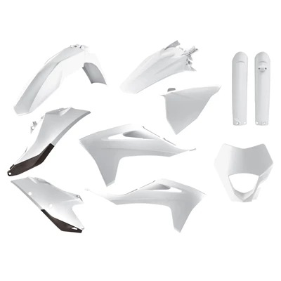 Polisport Full kit enduro Kit GasGas EC/ECE (21-23) White (1)