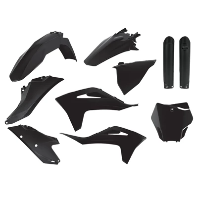 Polisport Full MX Kit GAS GAS MC+F (21-23) Black (1)
