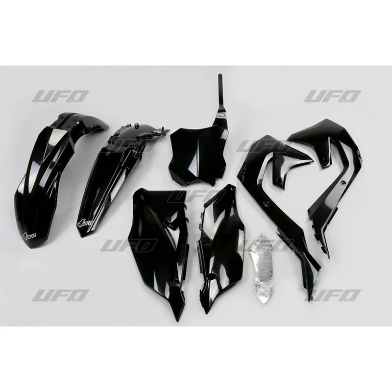 UFO Muovisarja 5-osainen Musta 001 KX250F 21-24 KX450F 19-23