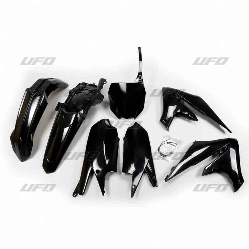 UFO Muovisarja 5-osainen Musta 001 YZ250F 19-23 YZ450F 18-22