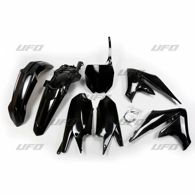 UFO Muovisarja 5-osainen Musta 001 YZ250F 19-23 YZ450F 18-22