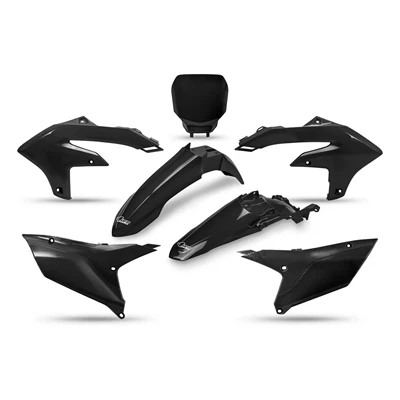 UFO Muovisarja 5-osainen Musta 001 YZ450F 23-.. YZ250F 24-..