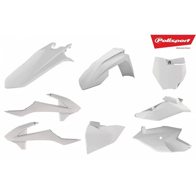 Polisport plastic kit SX85 18-24 white (1)