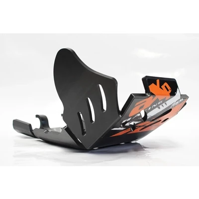 AXP Xtrem HDPE Skid Plate Black KTM EXCF250/EXCF350 17-