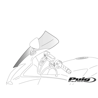 Puig Touring Screen Yamaha Fjr1300 01-05' C/Smoke