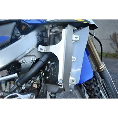 AXP Radiator Braces Blue Spacers Yamaha WR250F 15-19 / WR450F 16-18
