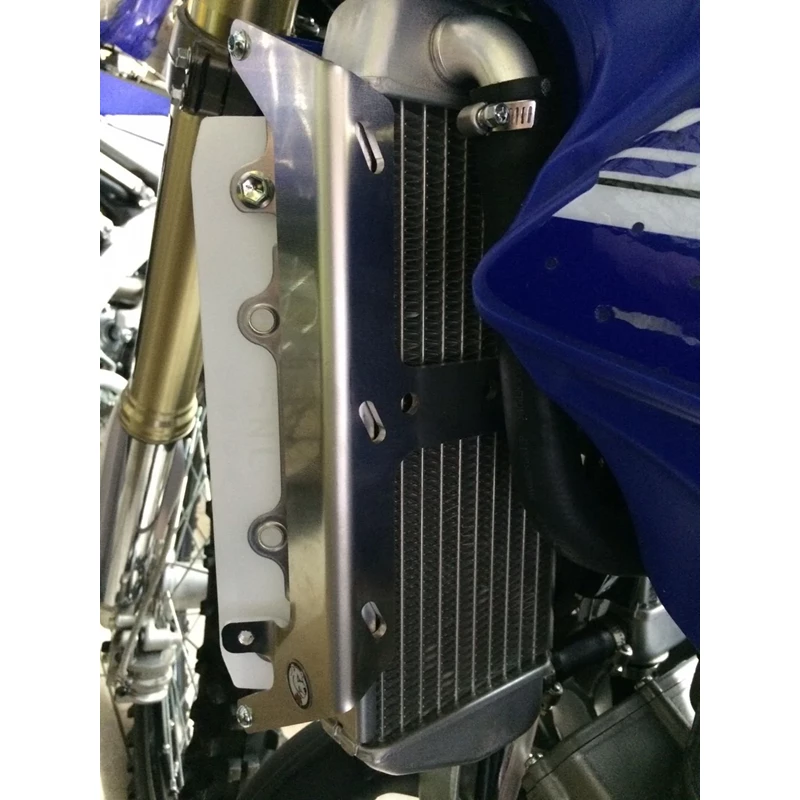 AXP Radiator Braces Blue Spacers Yamaha YZ250/YZ250X 05-21 / WR250 16-21