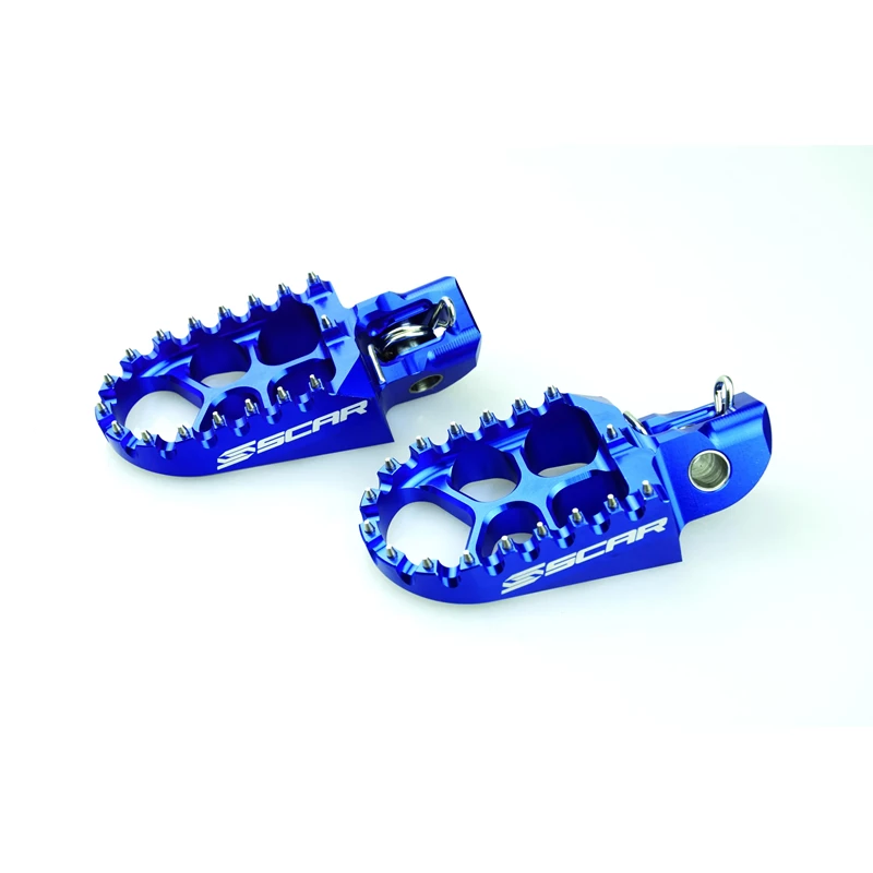 Scar Evolution Footpegs -Ktm/Husq. SX/F 16-22 EXC/F 17-23 SX85 18-24 Blue