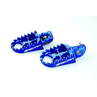 Scar Evolution Footpegs -Ktm/Husq. SX/F 16-22 EXC/F 17-23 SX85 18-24 Blue