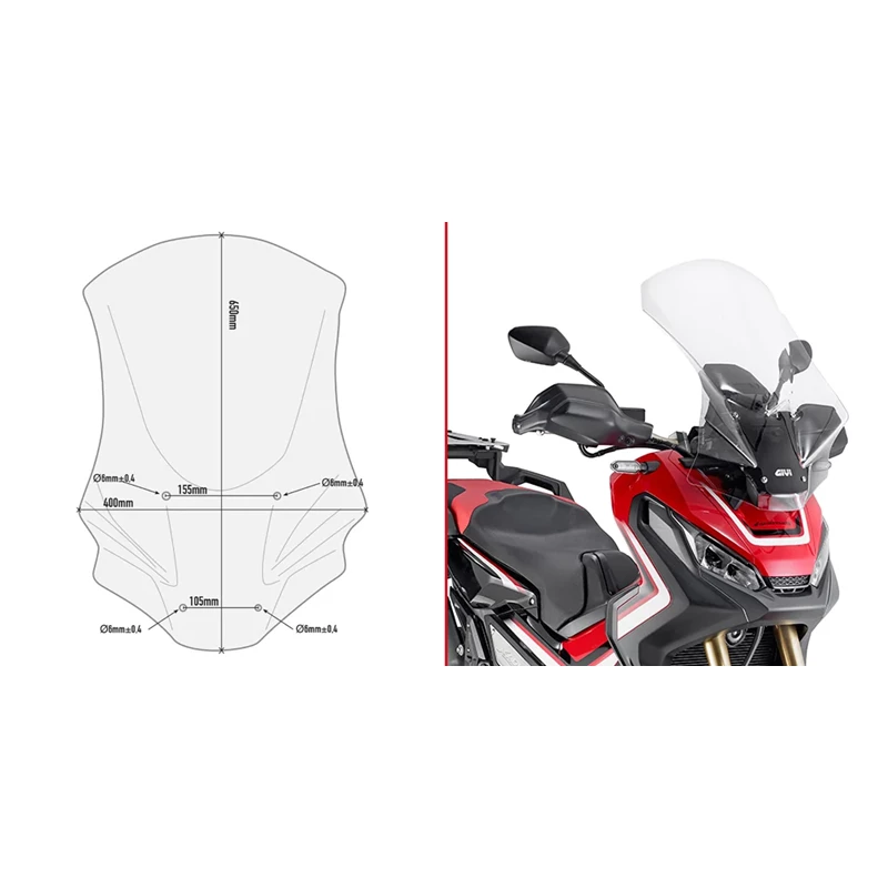 GIVI SPOILER HONDA X-ADV (2017)