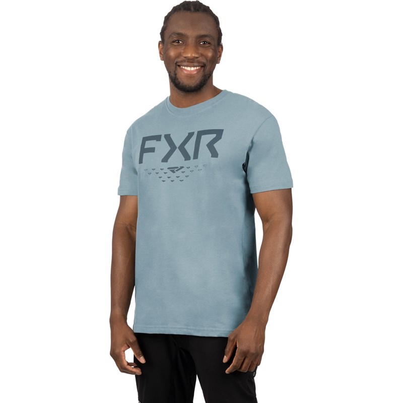 M Helium Premium T-Shirt Lt Steel/Dark Steel M