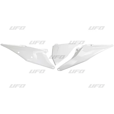 UFO Sivunumerokilvet KTM125-525 SX/SXF 19-22 EXC/EXC-F 20-23 Valkoinen