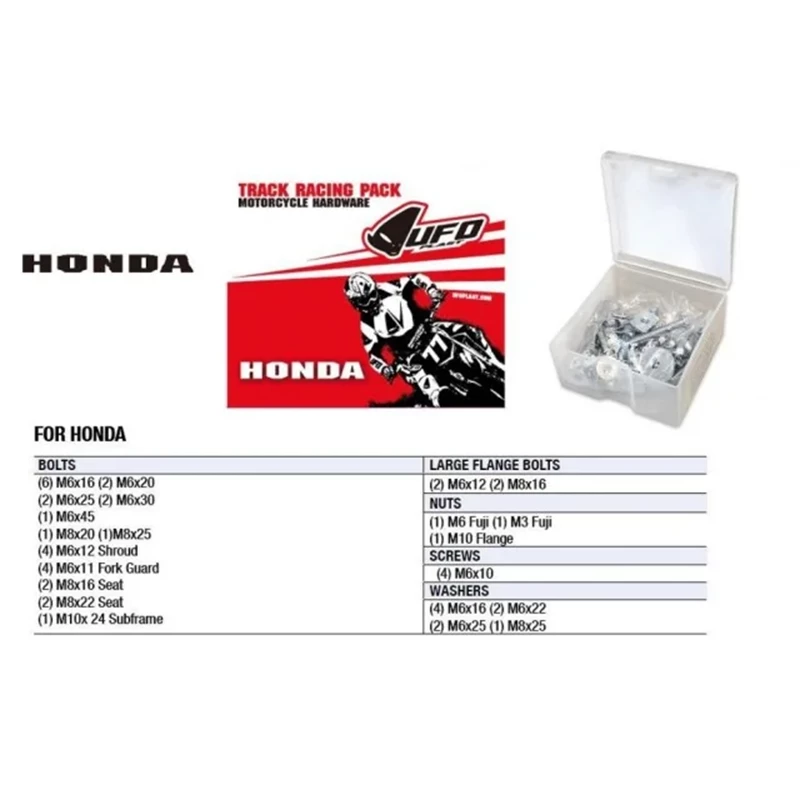 UFO ruuvilajitelma Track Race pack Honda