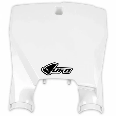 UFO Stadium Front number plate HVA TC/FC125/450 16-22 White 041