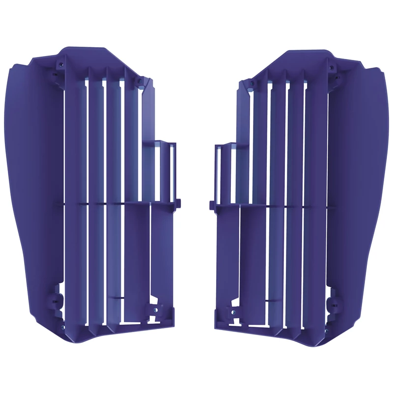 Polisport jäähdyttäjän ritiläpari YZ450F 18-22 YZ250F 19-23 sininen (7)