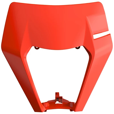 Polisport Headlight mask KTM EXC/EXC-F/XC-W/XCF-W (17-19) orange ktm16 (12)