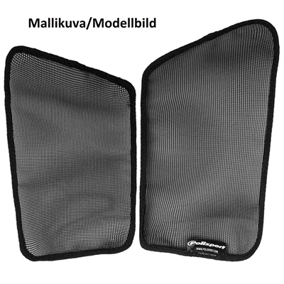 Polisport Radiator louvers Mesh for Yamaha YZ450F 18-22 YZ250F 19-23 black