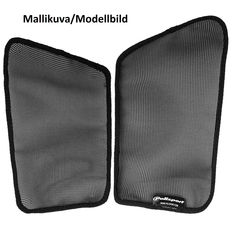 Polisport jäähdyttäjän verkko YZ125-250 05-18 Musta (20)